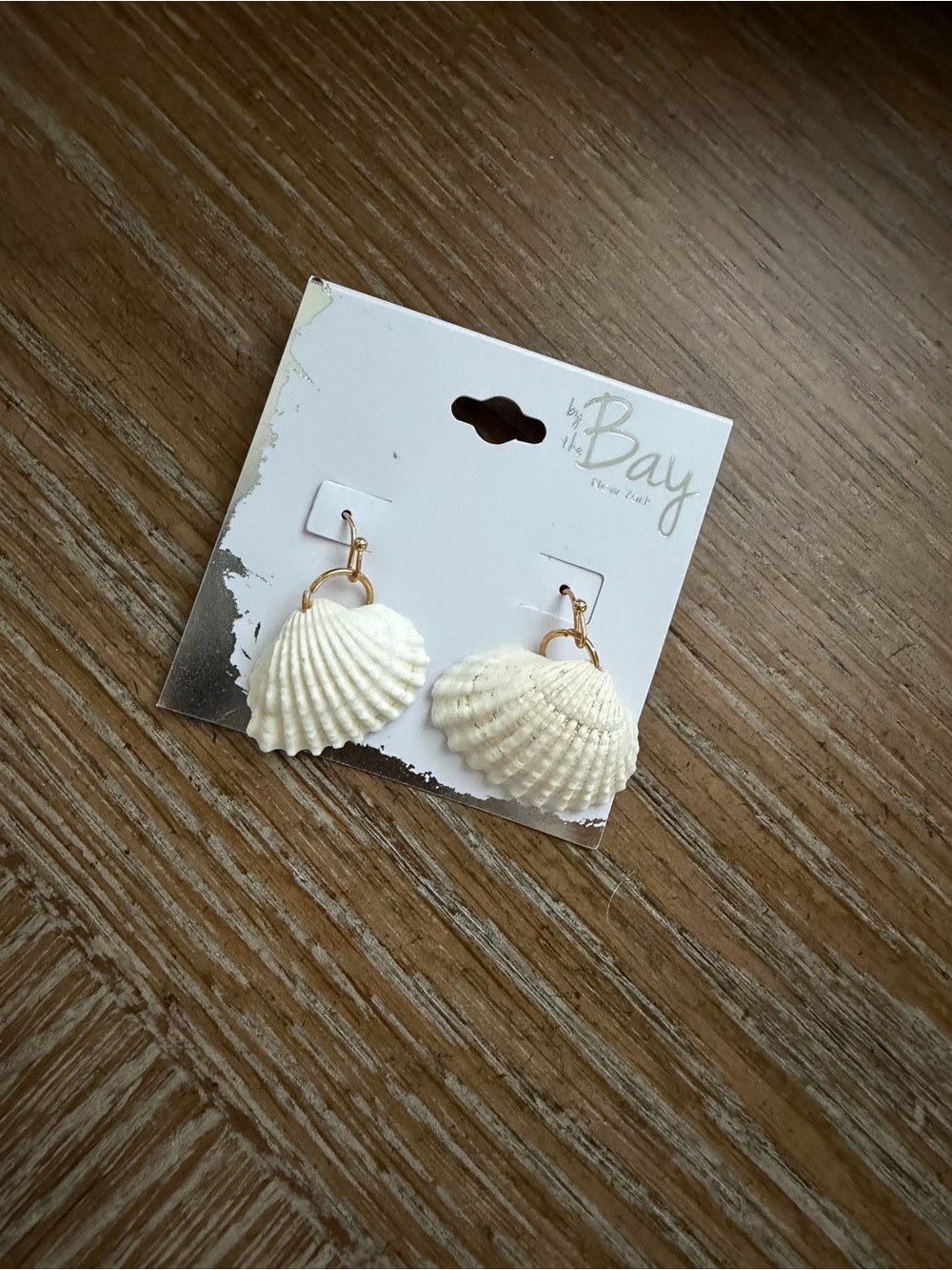 Seashell earrings